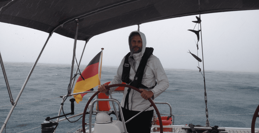 Über mich Dr. Constantin Goth segeln schlechtes Wetter